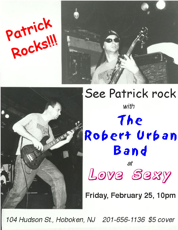 poster for love sexy gig